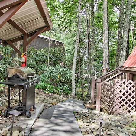 A-Frame Cabin With Hot Tub Less Than 1 Mi To Ober Gatlinburg Villa Bagian luar foto
