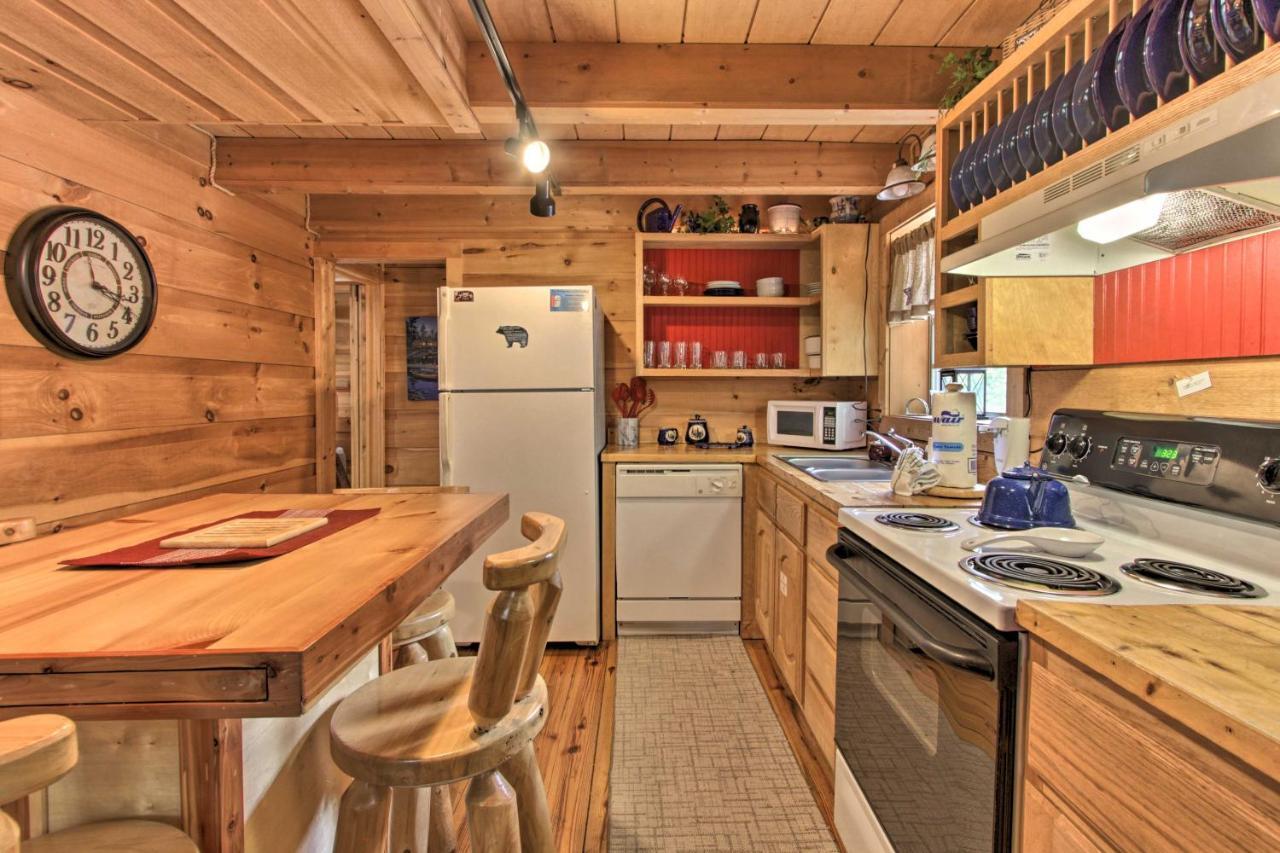 A-Frame Cabin With Hot Tub Less Than 1 Mi To Ober Gatlinburg Villa Bagian luar foto